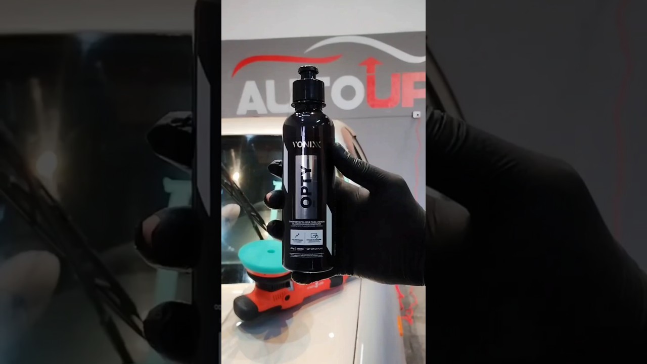 OPTY POLIDOR DE VIDROS VONIXX 🤔🆙.  #opty #vonixx #vidro #polimentodevidro