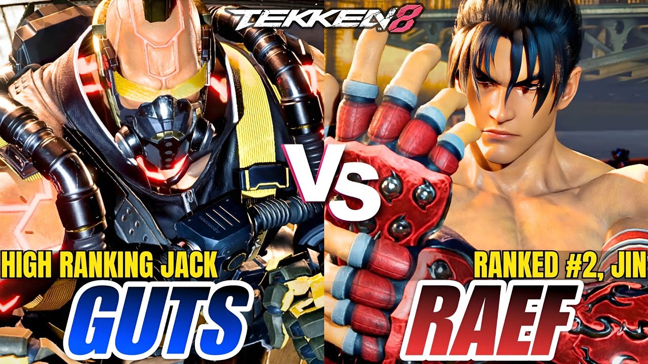 Tekken 8 | Raef (Jin) vs Guts (Jack 8) | High Level Match