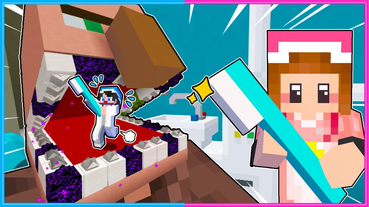 汚すぎる村人の歯を治療するマインクラフト🦷【ちろぴのなんでも屋】【 マイクラ / Minecraft 】