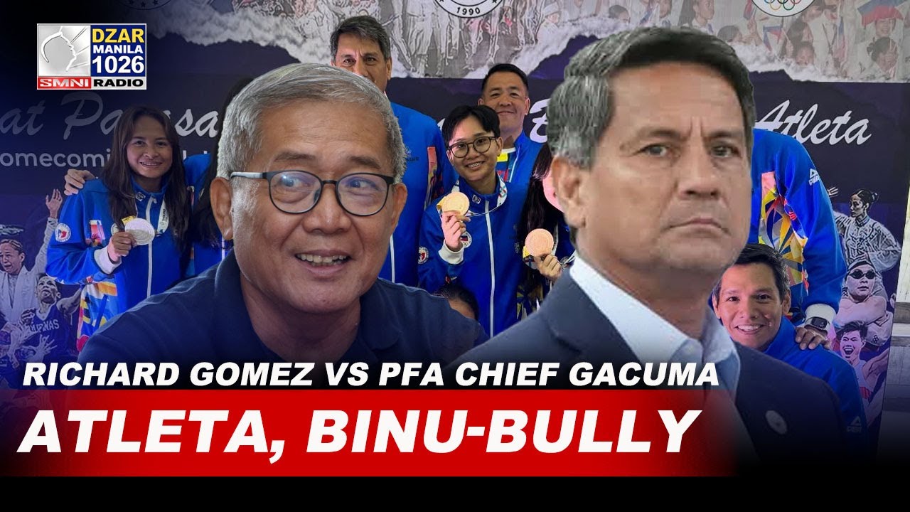 Rep. Richard Gomez, NAGSALITA  vs pambubully umano ni PFA Chief Gacuma sa mga atleta