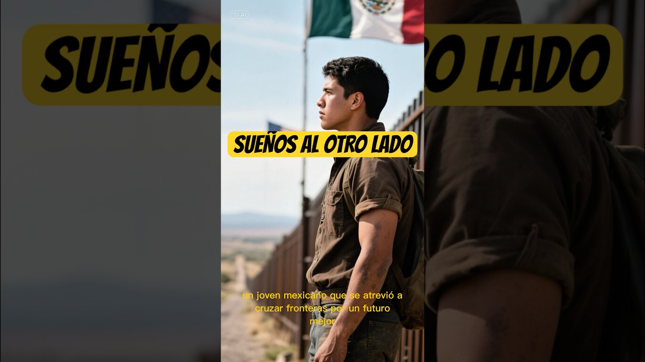 SUE&Ntilde;OS AL OTRO LADO #cuentos #cuentosreales #historiasdevida #inmigrantes #parati