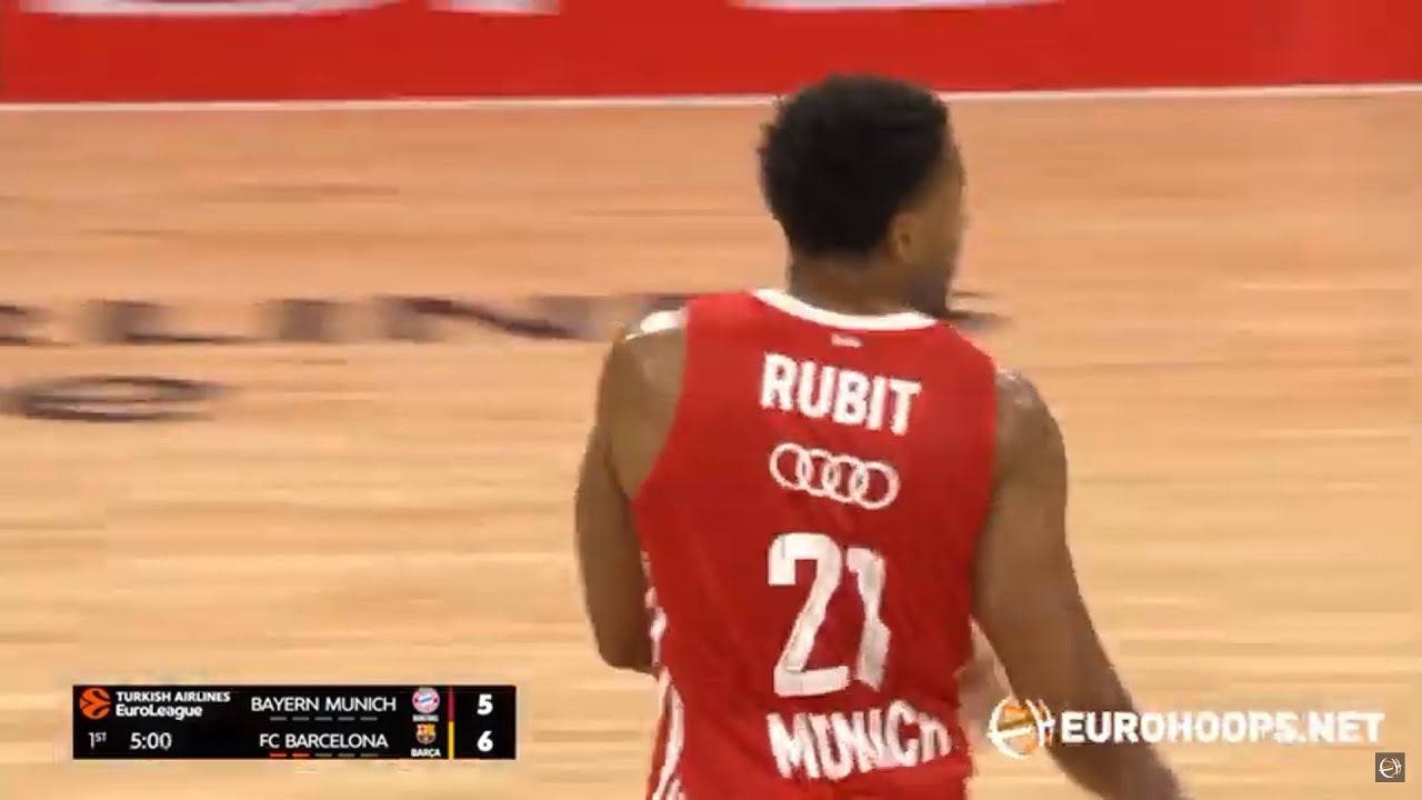 FC Bayern Munich-FC Barcelona 73-84: Augustine Rubit (19 points)