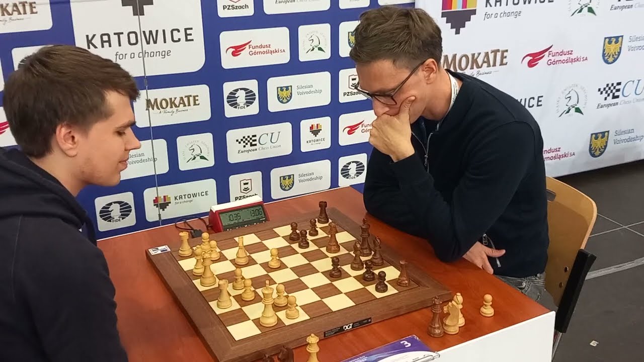 GM Svane Rasmus - GM Matej Sebenik | European Championships