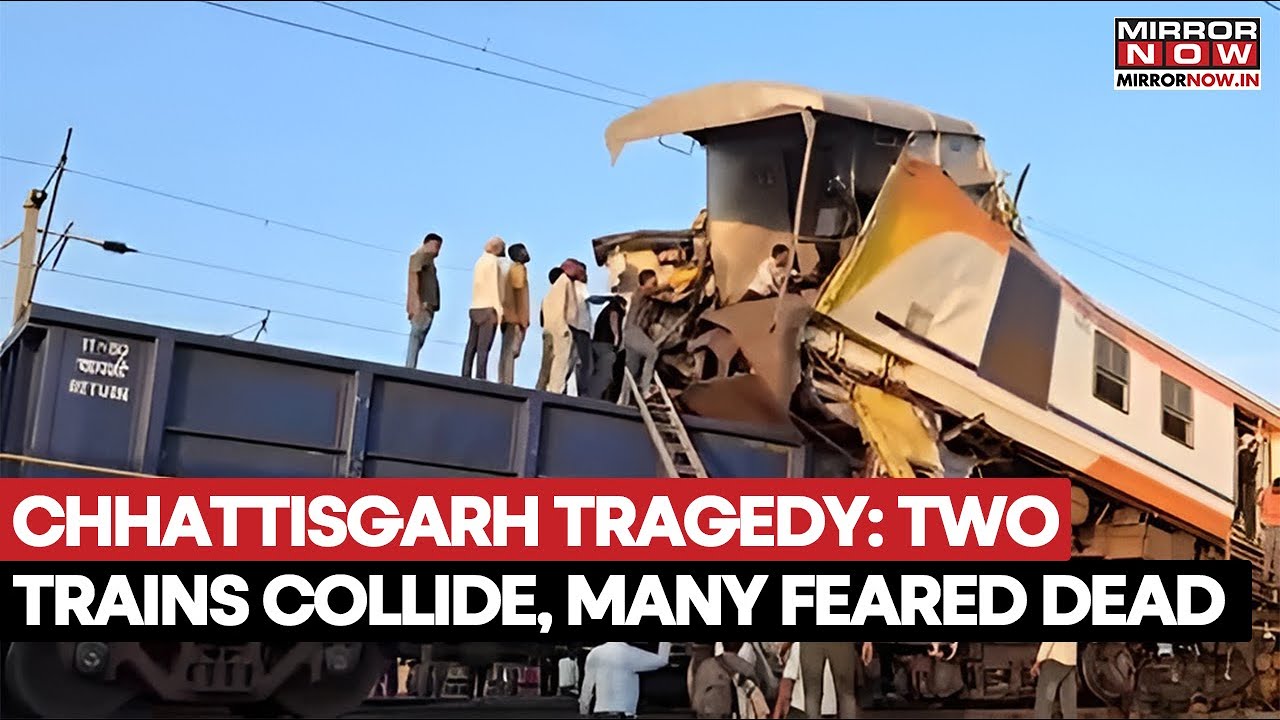 Chhattisgarh Train Accident: Passenger Train Collides With Freight Train In Bilaspur,Several Injured