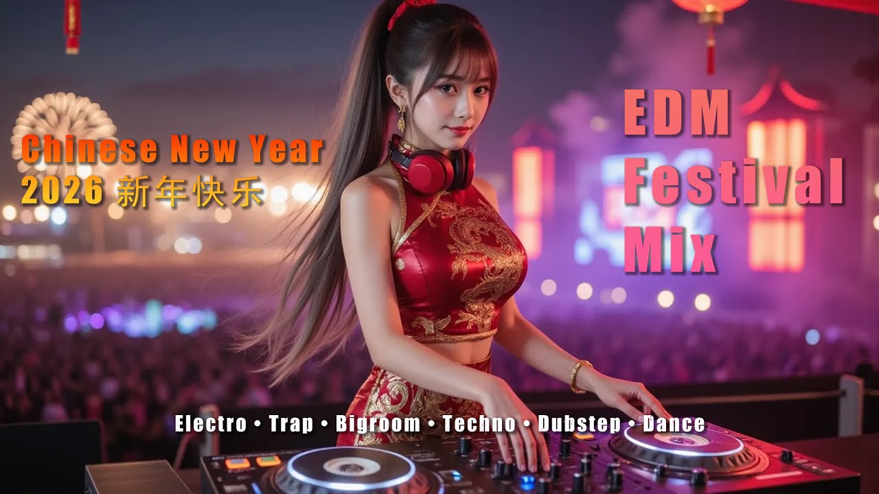 Chinese New Year 2026 EDM Festival Mix | Electro, Trap, Bigroom, Techno, Dubstep, Dance