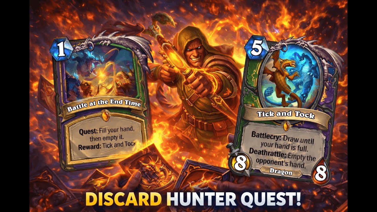 Is This the Most Toxic Hunter Quest Ever? 😬 | Hearthstone Gameplay