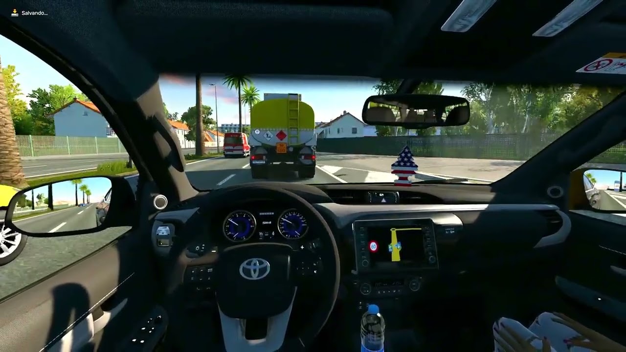 JOGANDO  DE SW4 NO EURO TRUCK SIMULATOR 2 NO CONTROLE....