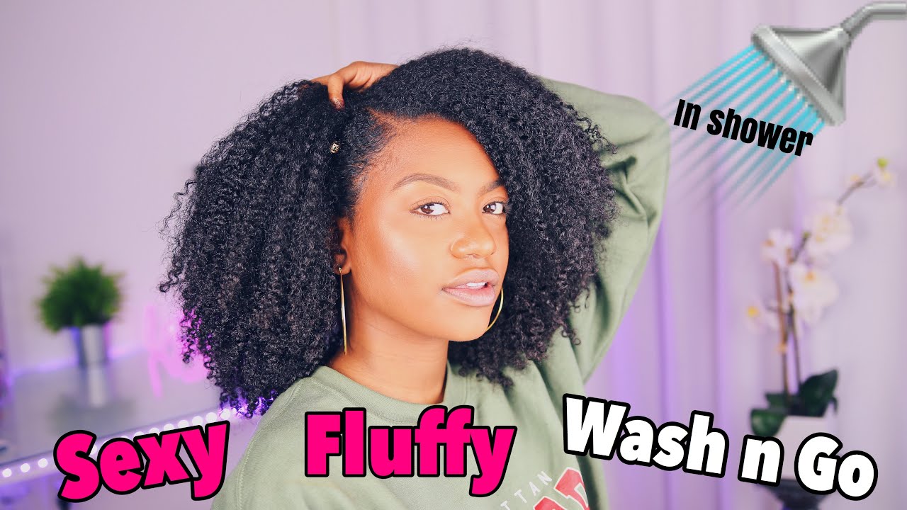 A Fluffy Bouncy Wash N Go!