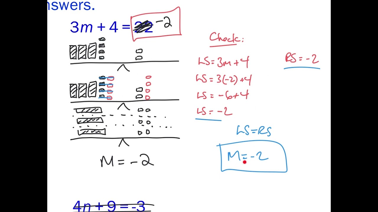Solving 2 Step Equations with Algebra Tiles v2