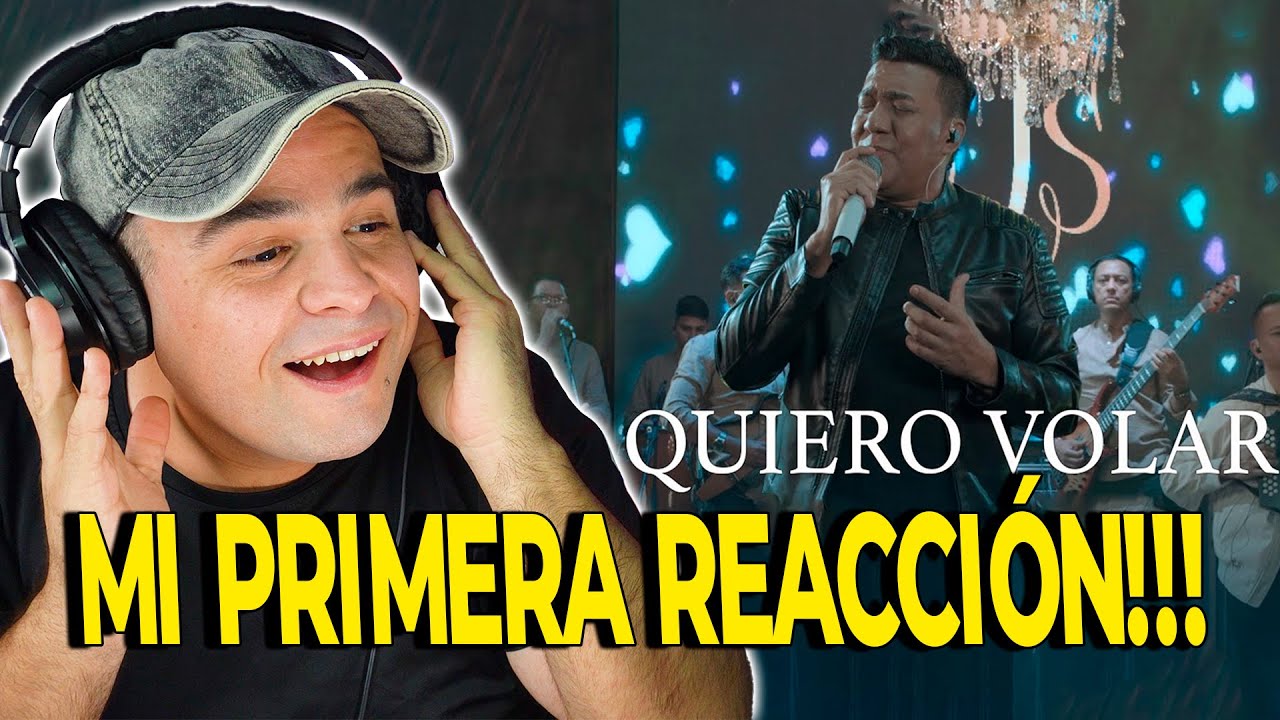 JUNIOR SANTIAGO canta EN VIVO!!! | QUIERO VOLAR | Reacción y Análisis de Vocal Coach