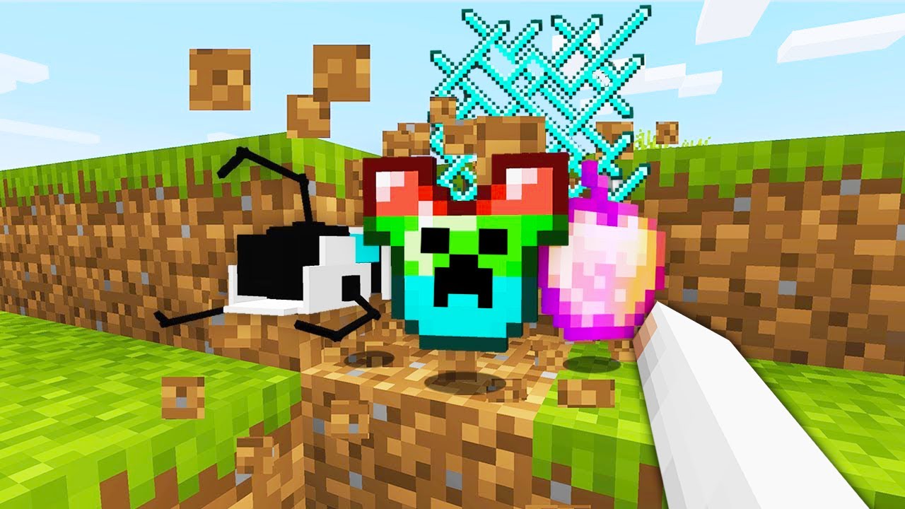 Minecraft Dar Block-urile Dropeaza ITEME CUSTOM OP