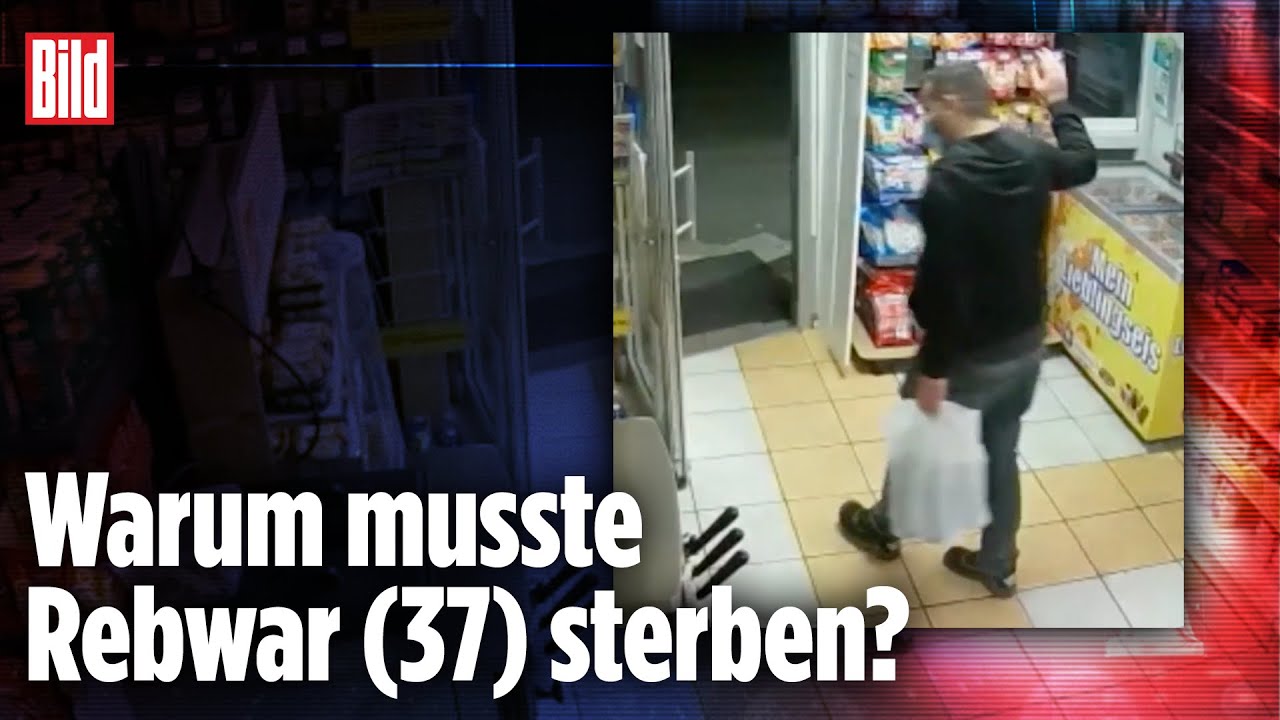 Minuten nach diesen Aufnahmen wird Rebwar (37) ermordet | Achtung Fahndung