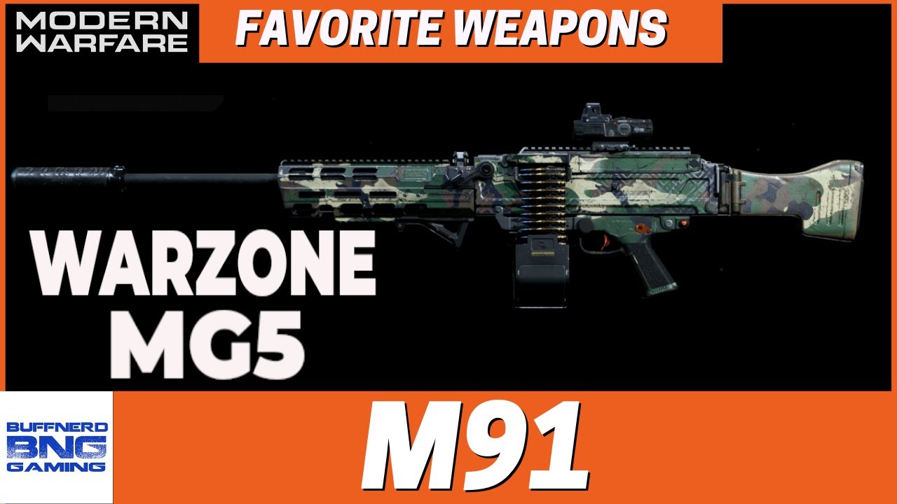 H&K MG5 - Favorite Weapons - Call Of Duty Modern Warfare