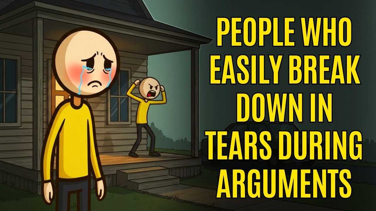The Psychology of People Who Easily Break Down in Tears During Arguments