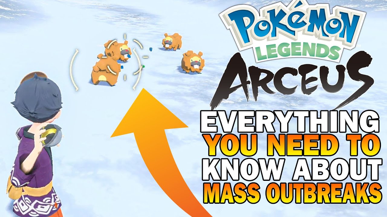 Everything You NEED To Know About Mass Outbreaks In Pokemon Legends Arceus
