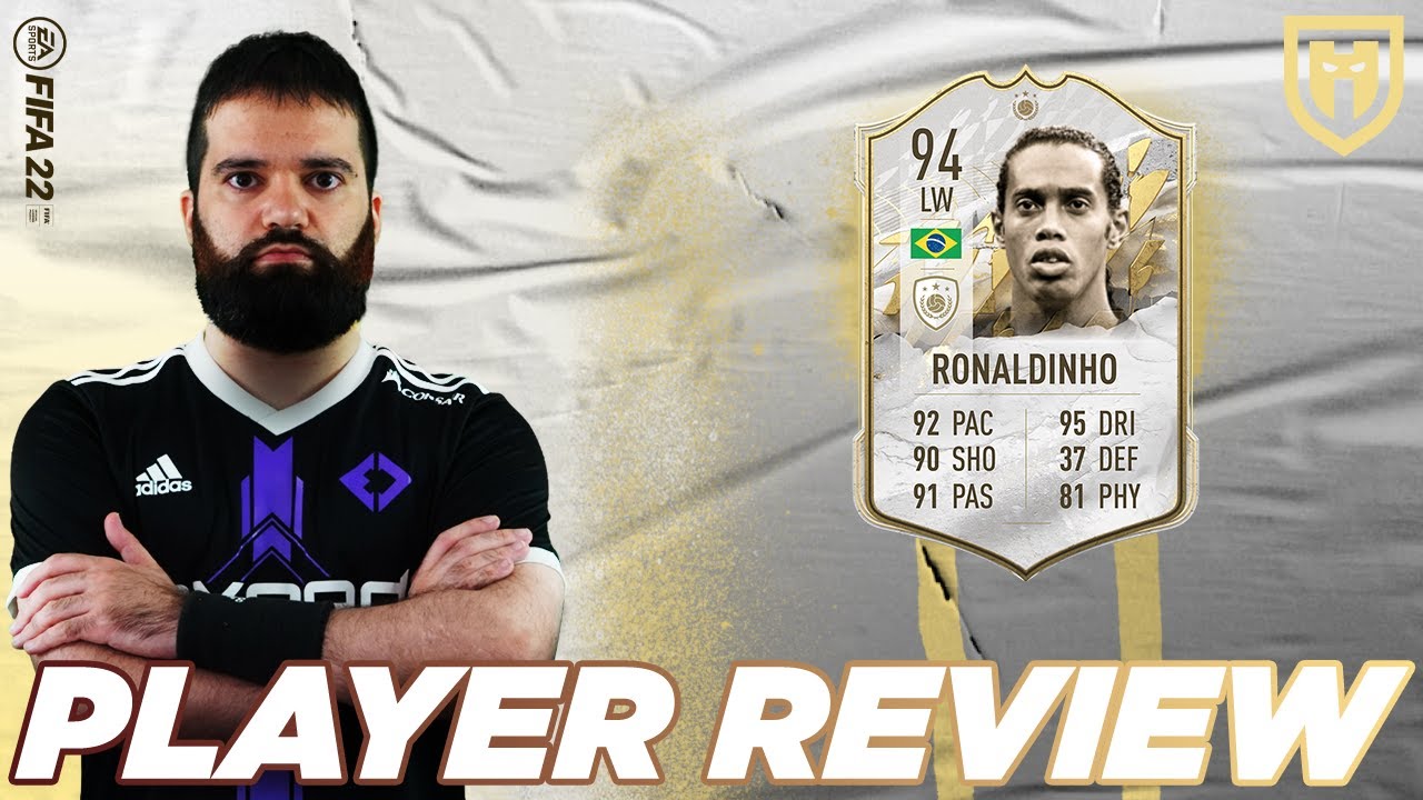 MIO FIGLIO RONALDINHO PRIME 94 /// FIFA 22 PLAYER REVIEW
