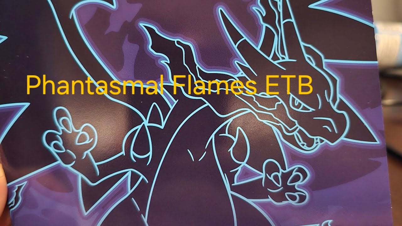 PHANTASMAL FLAMES ETB OPENING! COULDNT STOP MYSELF FROM KEEPING IT SEALED!