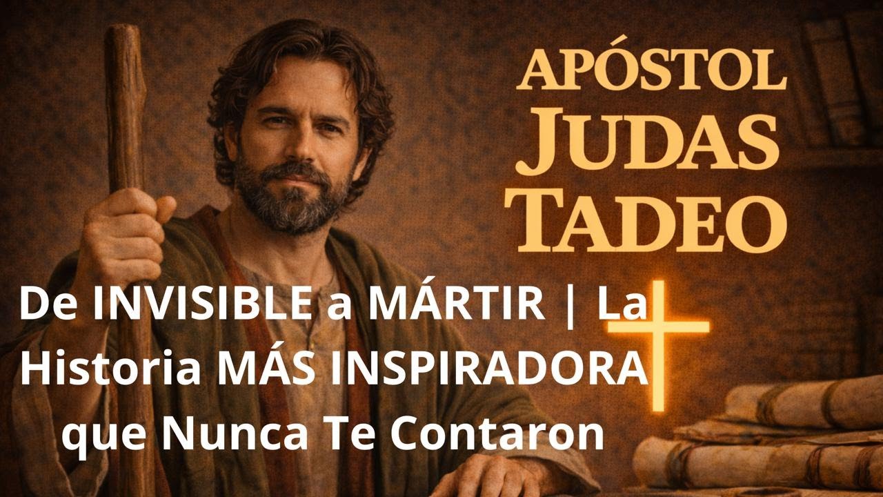JUDAS TADEO: De INVISIBLE a MÁRTIR | La Historia MÁS INSPIRADORA que Nunca Te Contaron 🔥