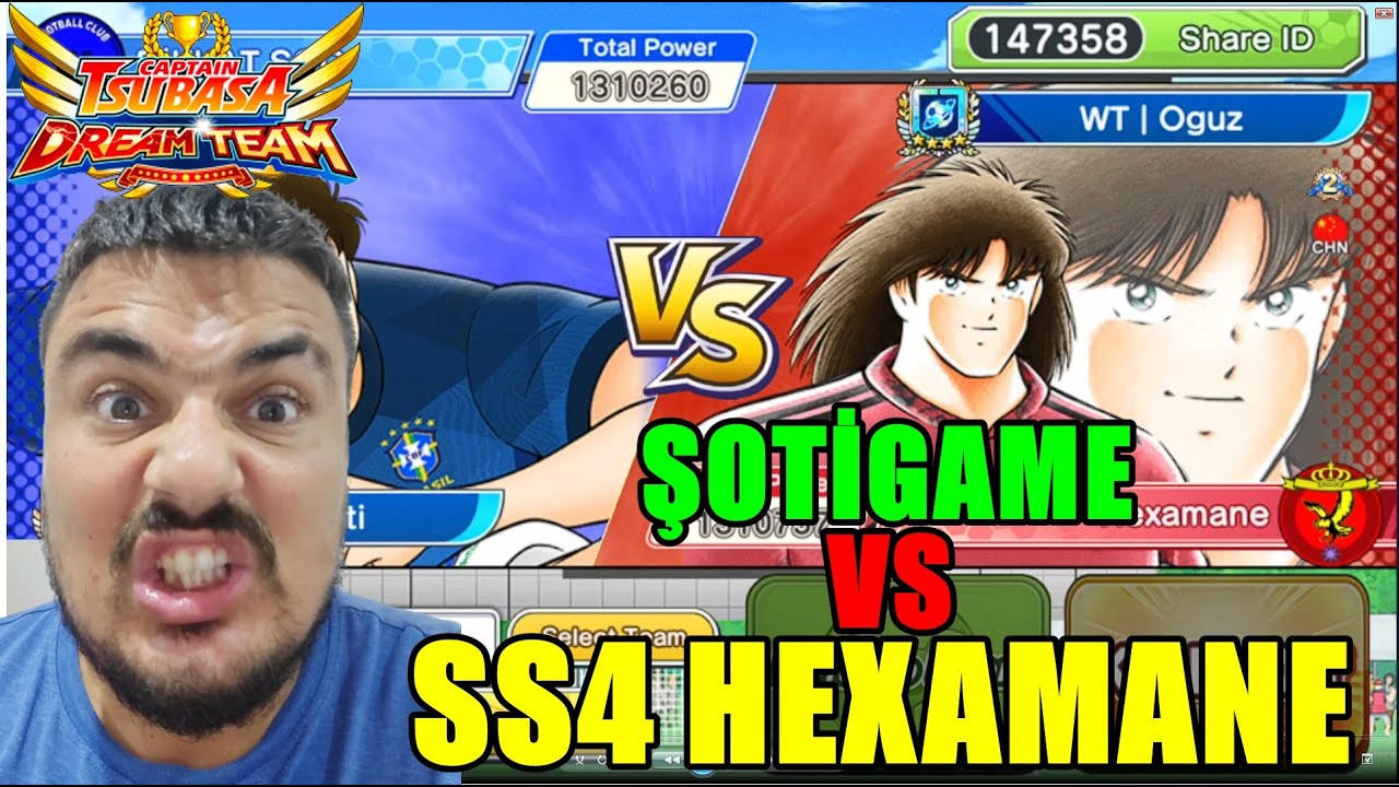 ÖYLE BİRSEY OLDU Kİ  | HEXEMANE VS ŞOTİ GAME | CAPTAİN TSUBASA DREAM TEAM