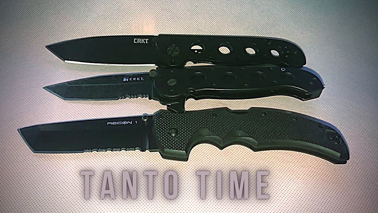 Tanto Time: CRKT M16-04KS/CRKT M16-14ZLEK/Recon 1