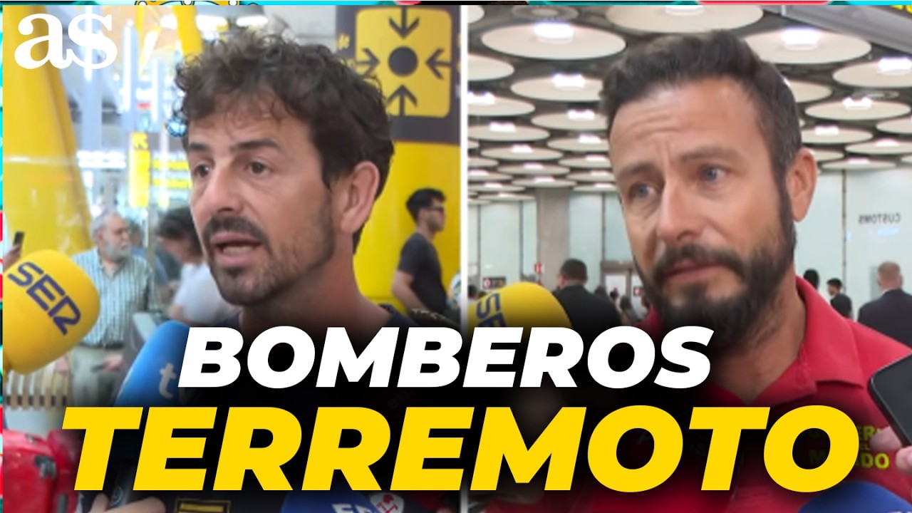 Bomberos ESPA&Ntilde;OLES cuentan la REALIDAD de los rescates en VENEZUELA