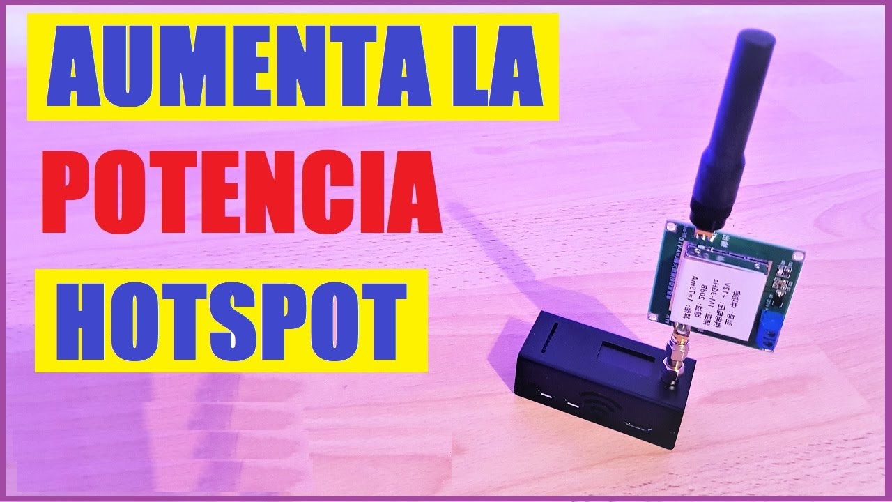💪🏻 Aumenta la potencia  📶  JUMBOSPOT MMDVM DMR 📶