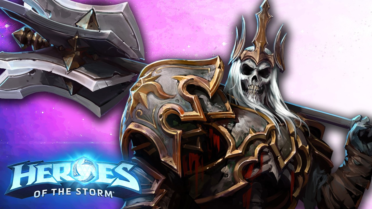 Auto Attack Leoric - Extremely Easy & Most Popular Way To Play | HotS Leoric Deep Dive Gameplay