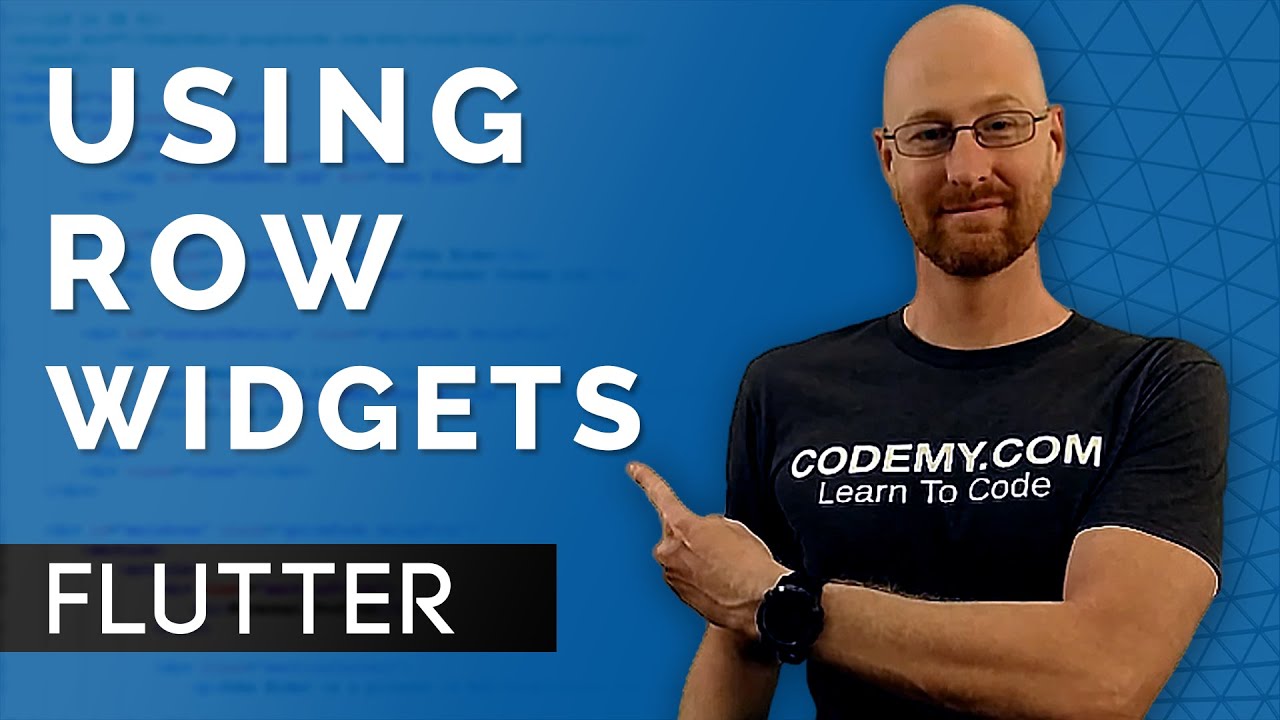 How To Use The Row Widget - Flutter Friday 11