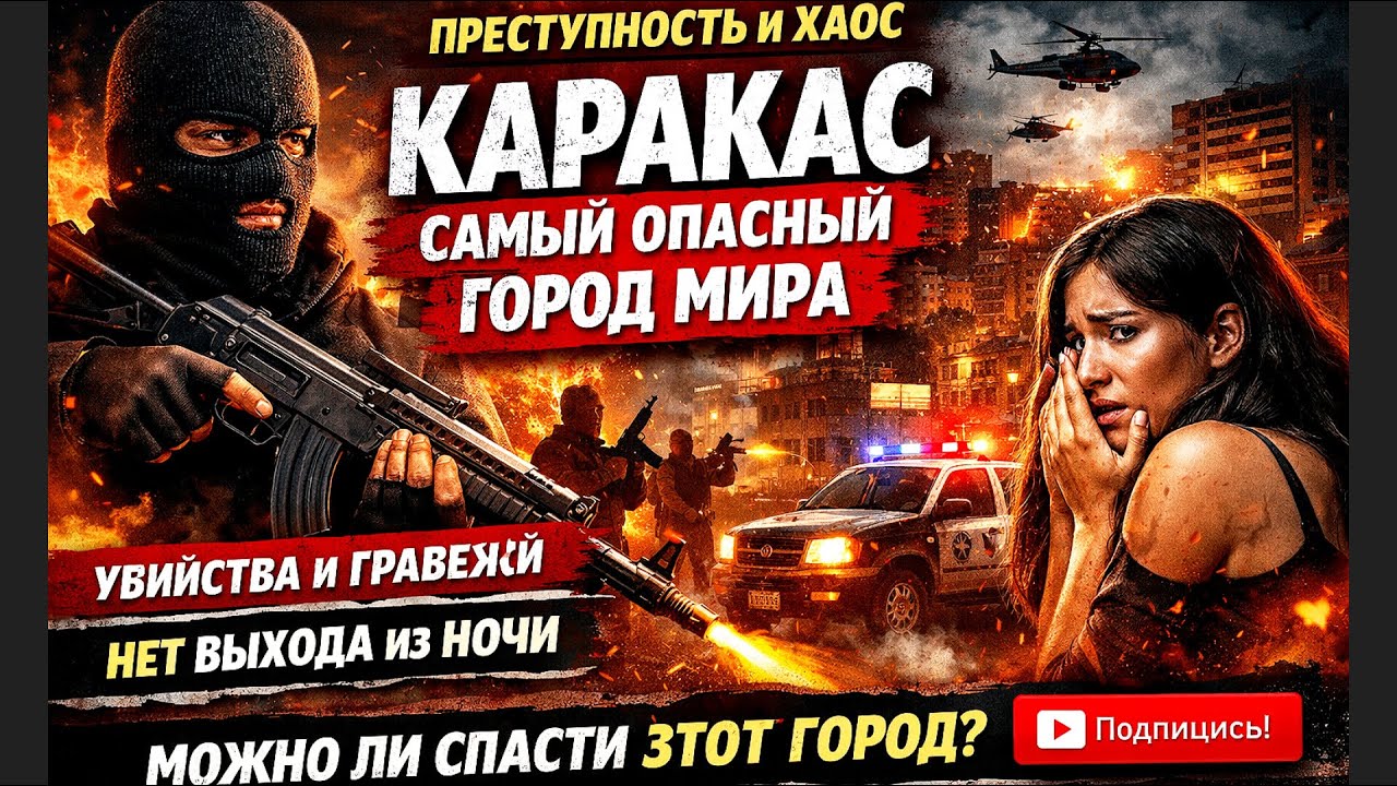 Каракас &mdash; самый опасный город мира