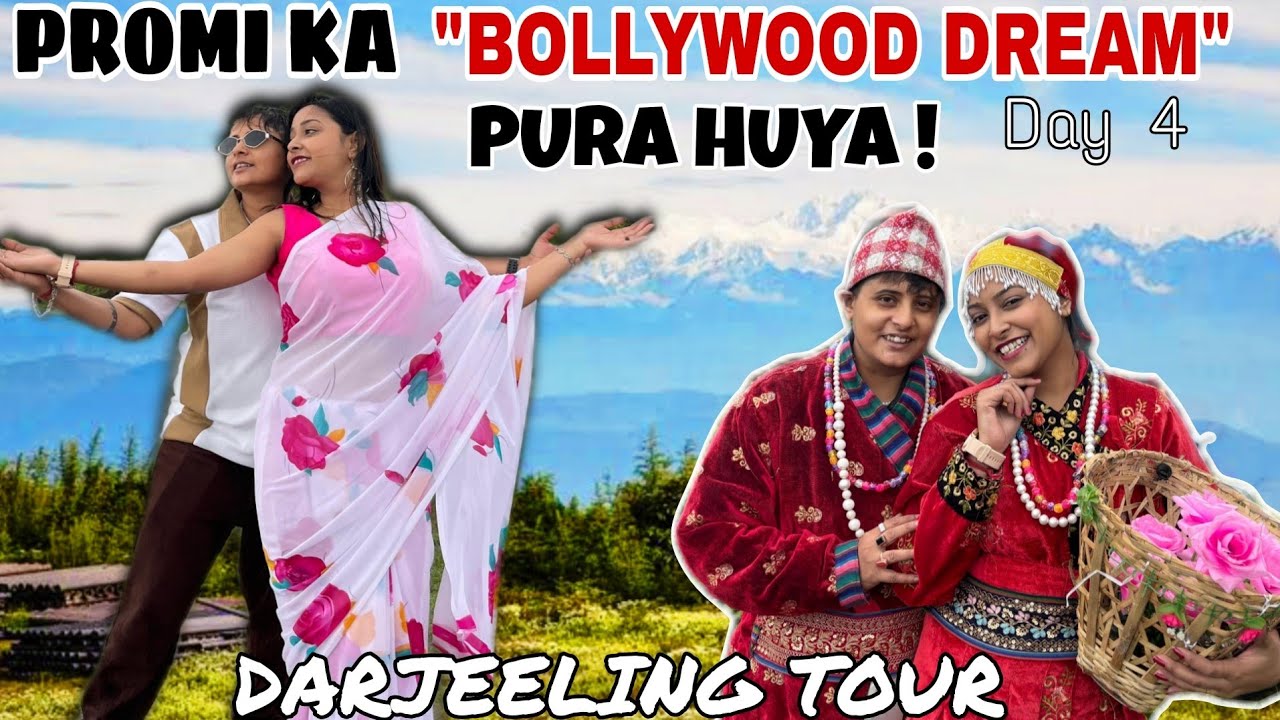 Promi Ka BOLLYWOOD DREAM Pura Huya❤️🧿🏔️ Darjeeling Tour - Day 4 @RSAddiPromiVlogs #travelvlog #vlog