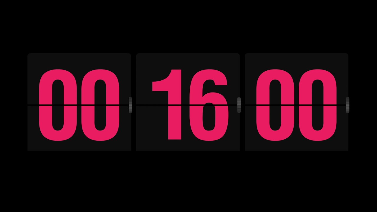 16 Minutes Pink Timer ⏳ Soft Aesthetic Countdown