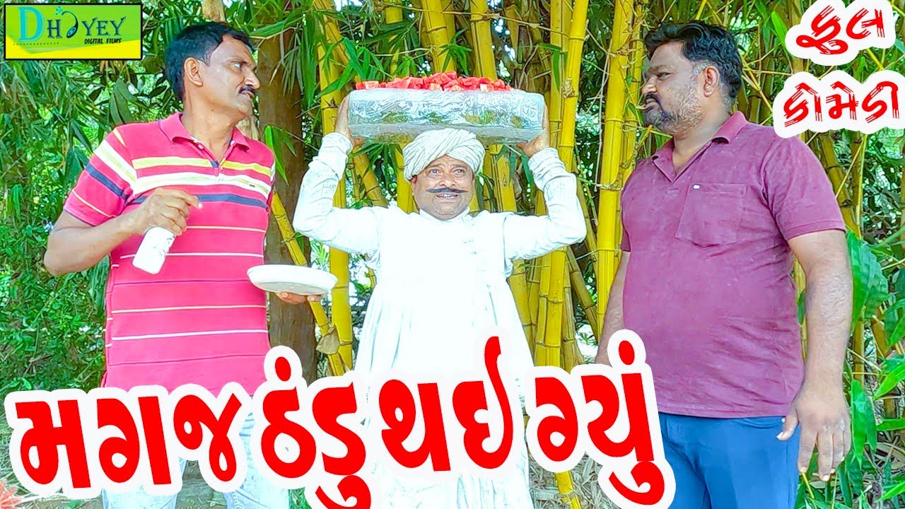 Magaj Thandu Thai Gyu || મગજ ઠંડુ થઈ ગ્યું || Comedy Video || Deshi Comedy ll
