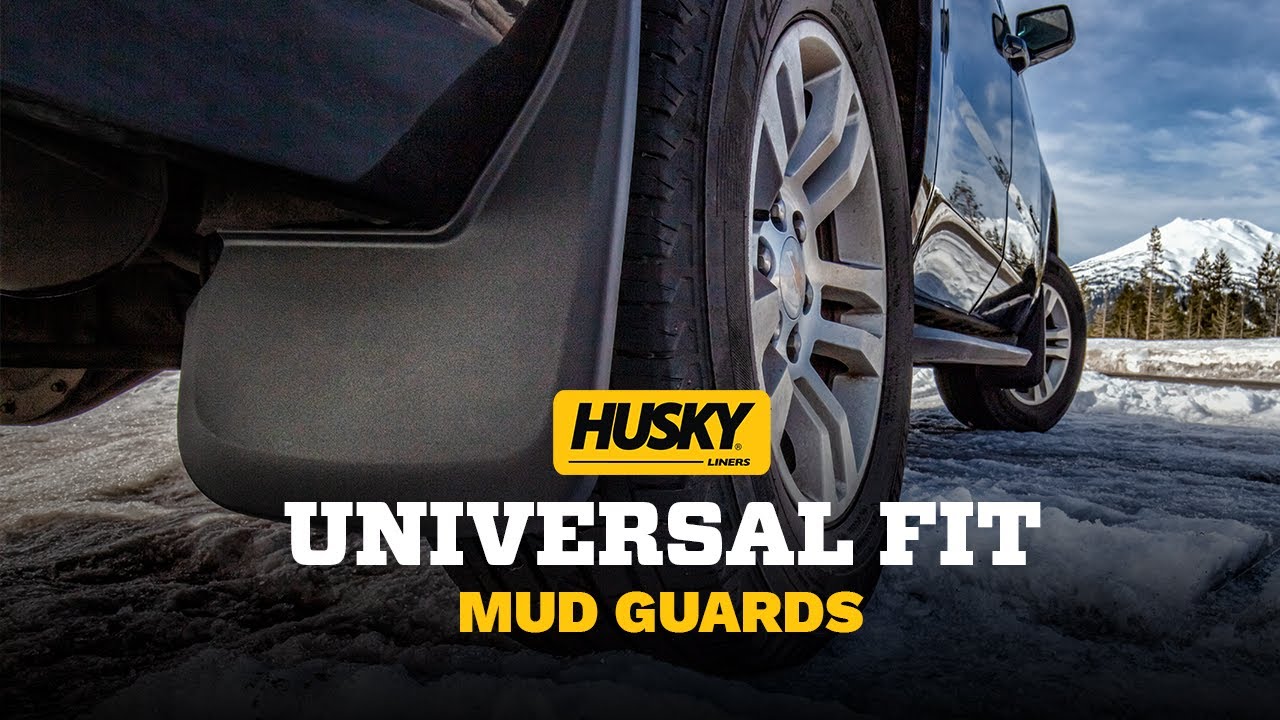 Stop the Splash – Husky Liners Universal Fit Molded Mud Guards Overview