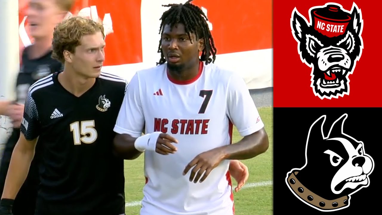 Wofford vs #14 NC State College Soccer Highlights Full Game 2025 8 24