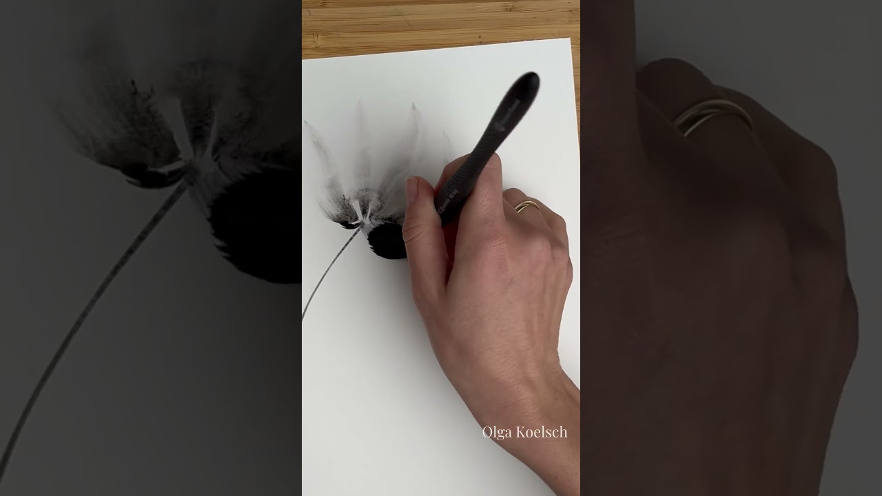 Abstract minimalism watercolor painting. Mindfulness practice for your inner artist #arttherapy