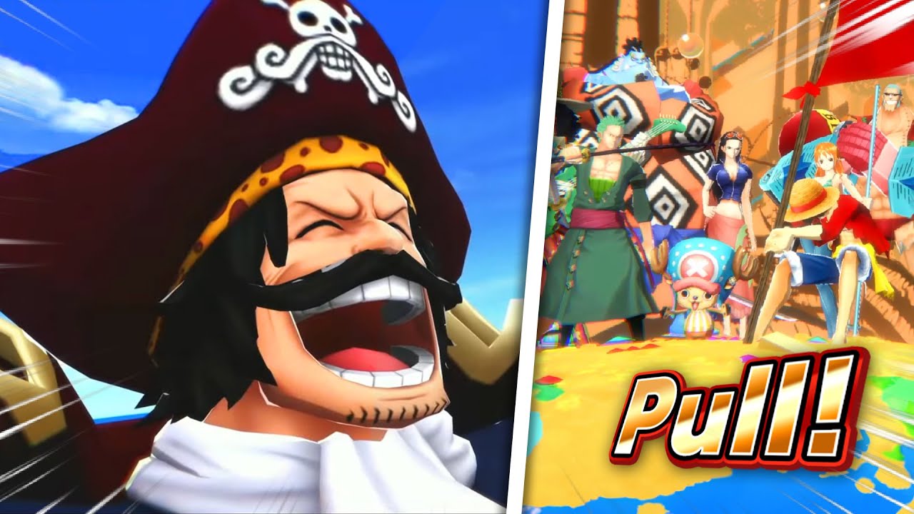 Summons Until I Pull NEW EX Gol D. Roger on One Piece Bounty Rush!