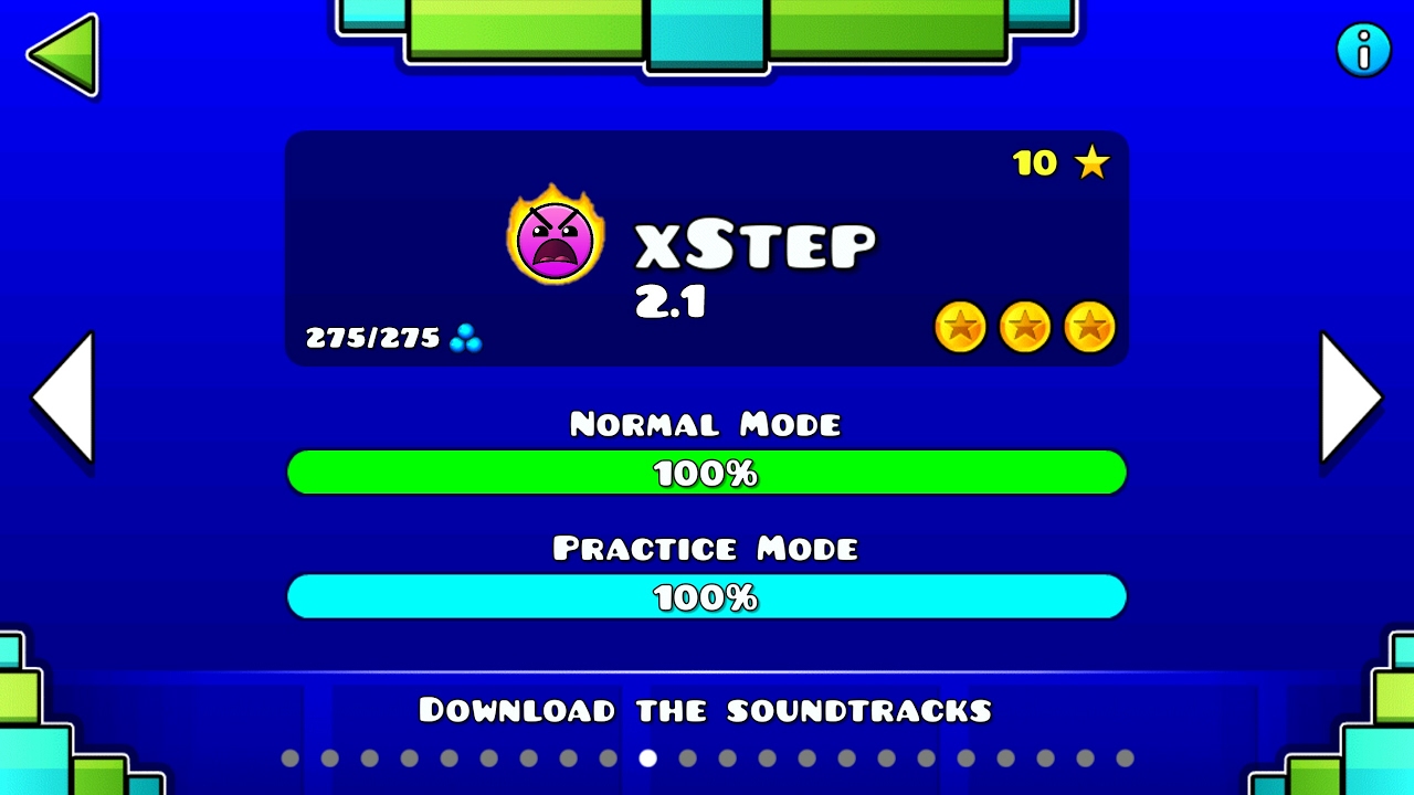 XSTEP 2.1 VER | Geometry Dash 2.1 : xStep 2017 - Nashii