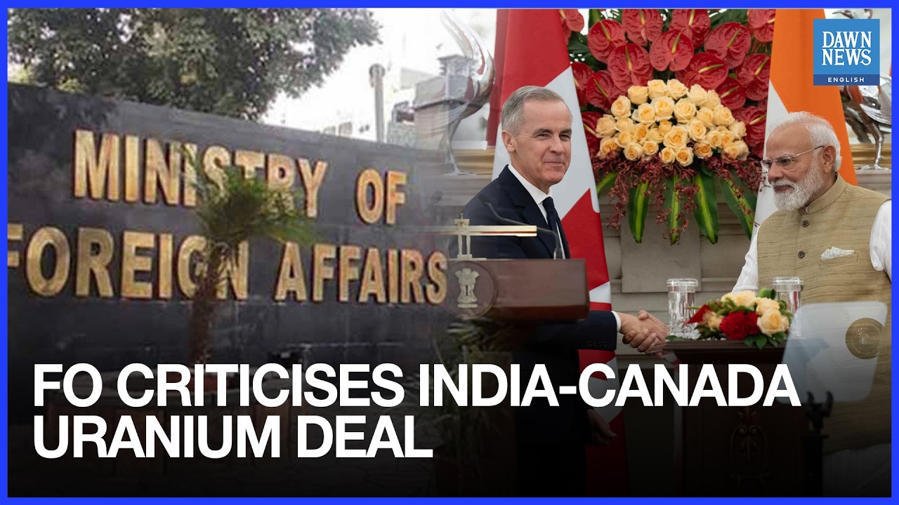 India, Canada Uranium Pact Represents ‘Country-Specific Exception’ in Civil Nuclear Cooperation: FO
