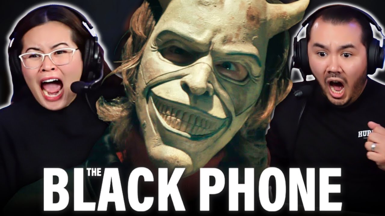 THE BLACK PHONE (2022) MOVIE REACTION!! First Time Watching | Ethan Hawke | Blumhouse