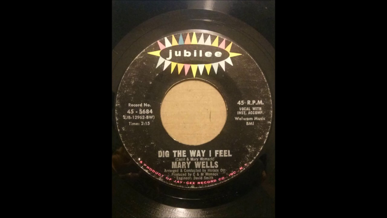 MARY WELLS ♪DIG THE WAY I FEEL♪LOVE SHOOTING BANDIT♪
