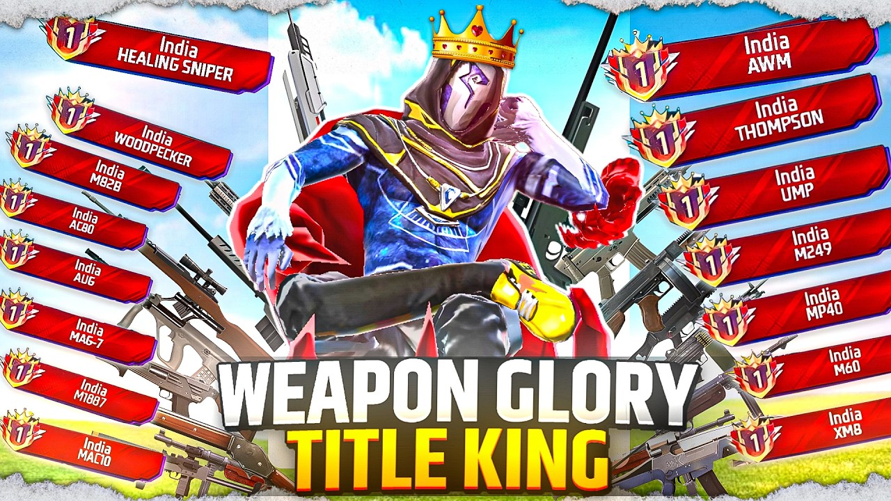 WEAPON GLORY TITLE KING 👑| DCM 999