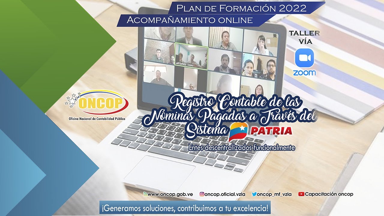 Registro Contable de las Nóminas Pagadas a través de Sistema Patria - Entes Descentralizados