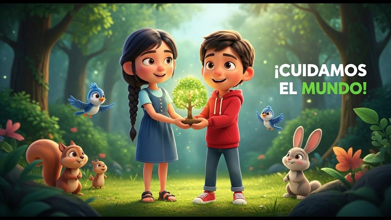 ¡El Mundo es un Regalo! 🌍 Cuidando el Jardín de Dios | Ecología para Niños