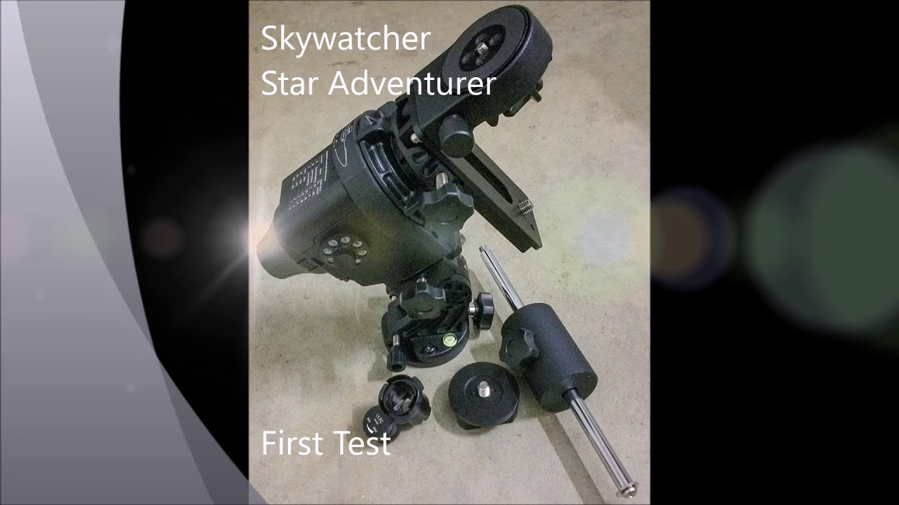 First Star Adventurer test - Milky Way around Southern Cross - 3/2/2016