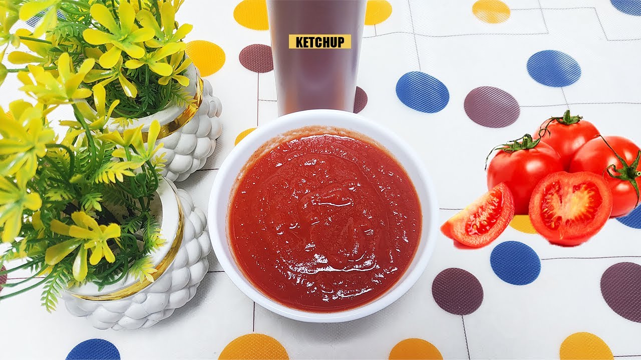 Tomato Ketchup Recipe Chilli & Garlic | Best For Ramadan