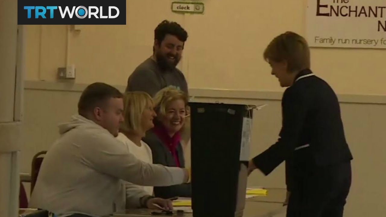 UK General Election: Voters arrive as polls open across the country
