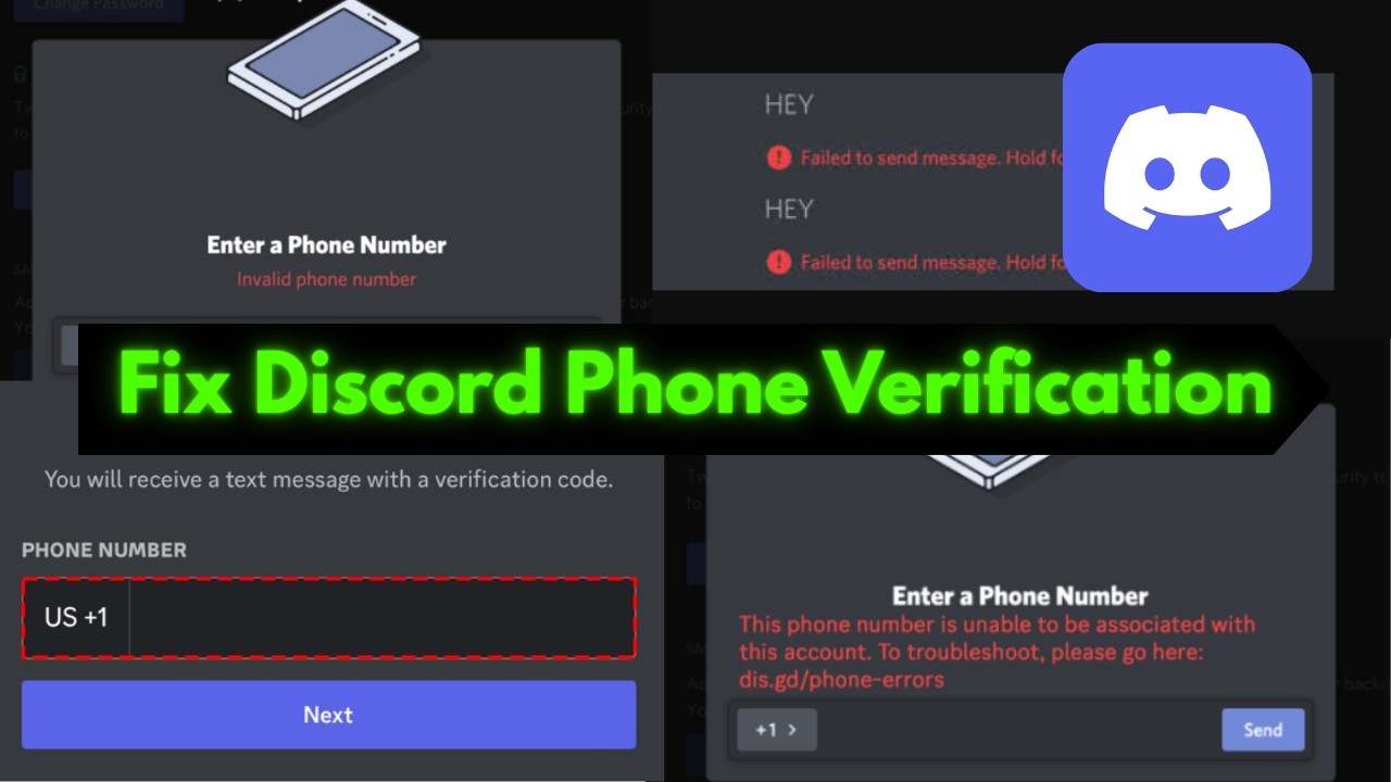Как исправить проблему с неработающей проверкой номера телефона в Discord (обновление 2026 года)