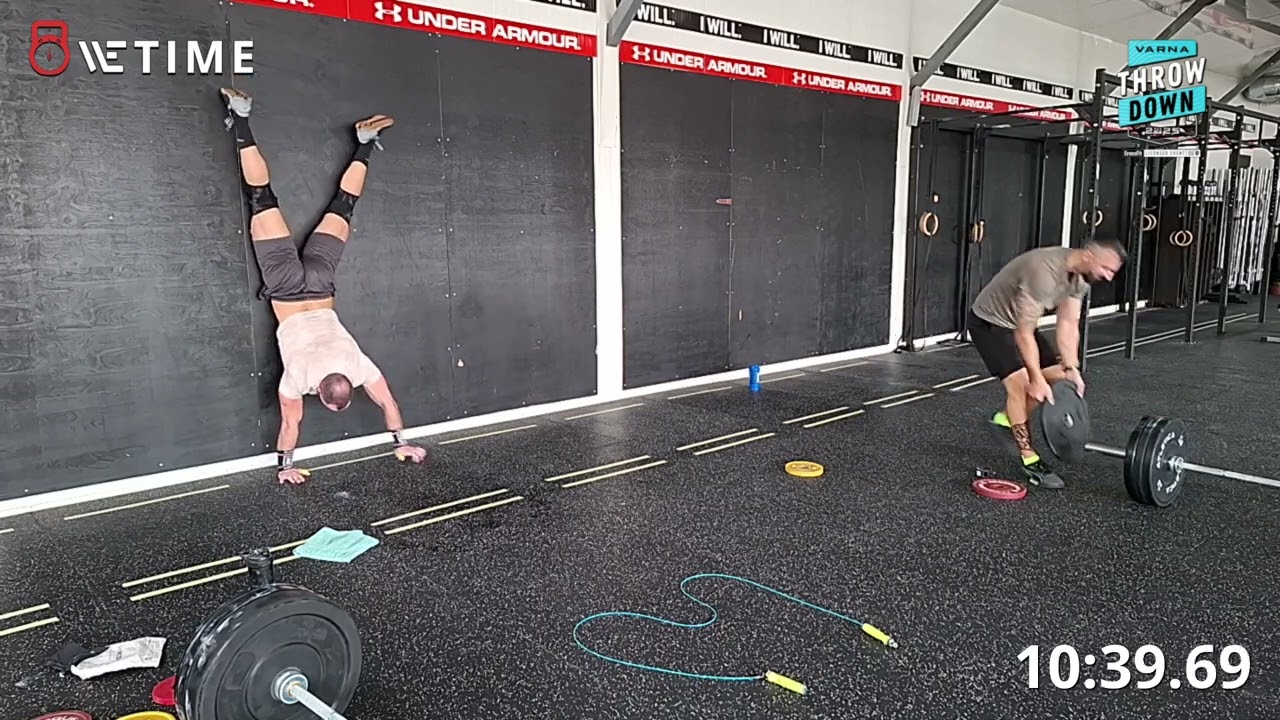 Dobri Dobrev - Varna Throwdown 25.2 A & B - CROSSFIT VARNA
