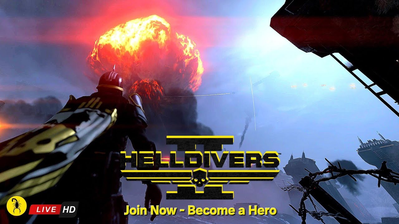 🔴 LIVE - Helldivers 2 - Join Now - Become a Hero