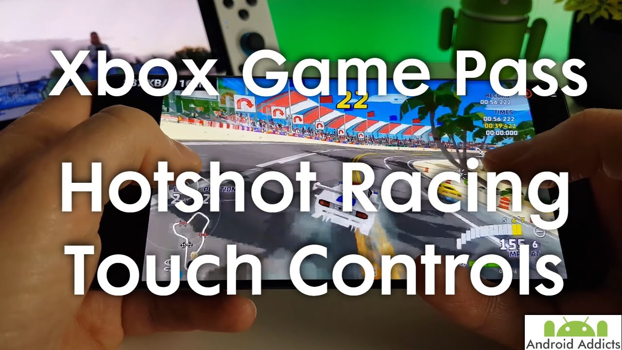 Xbox Game Pass Mobile Touch Control Games - Hotshot Racing Gameplay